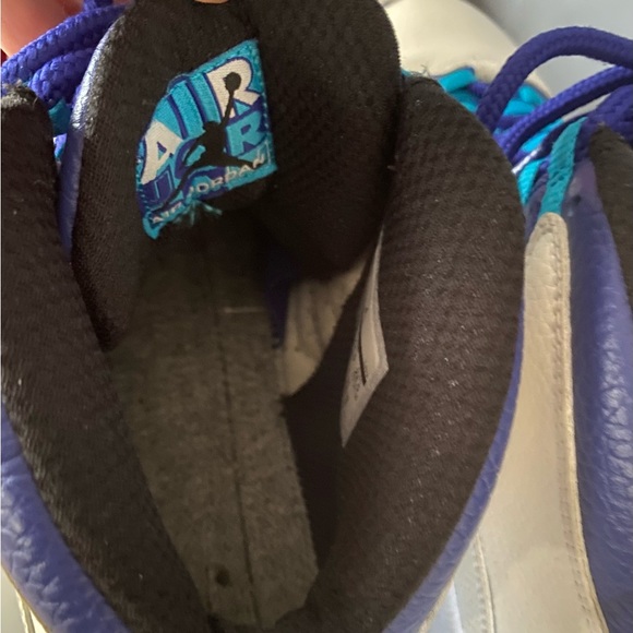 Authentic Air Jordan X “Charlotte Hornets” Mens 10.5 Basketball Shoes (No Box) - Picture 8 of 10